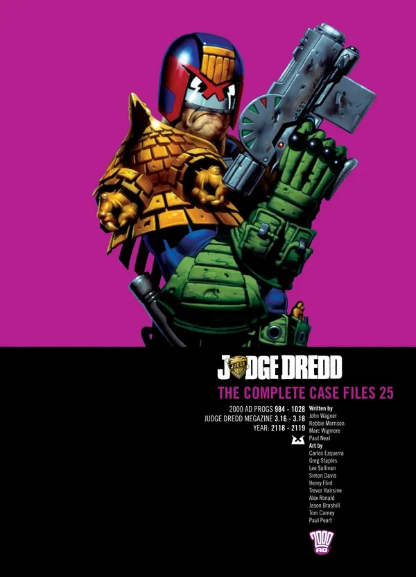 Cover of Judge Dredd: The Complete Case Files #25