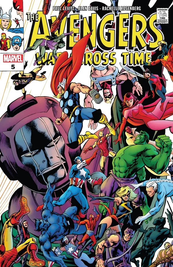 Cover of The Avengers: War Across Time #5