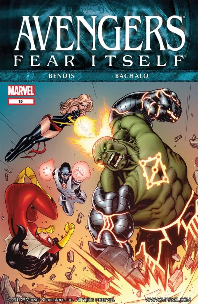 Cover of Avengers #15
