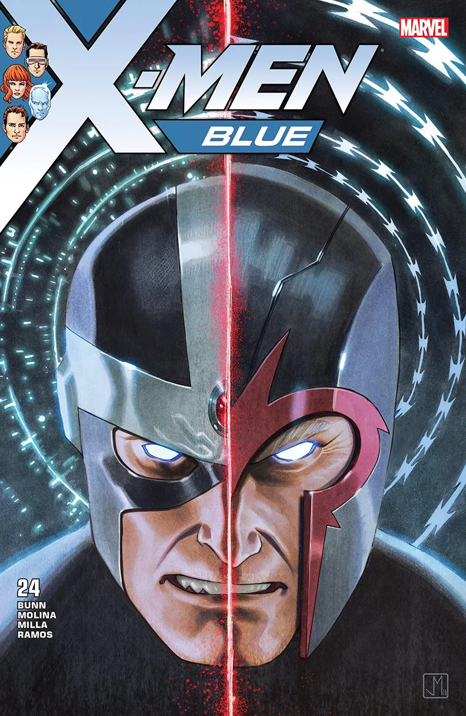 Cover of X-Men: Blue #24