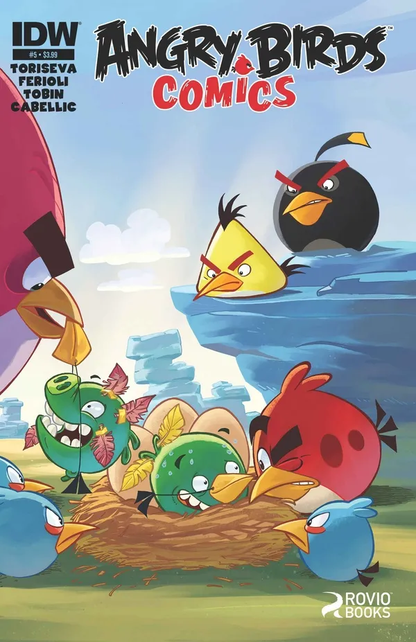 Cover of Angry Birds Comics #5
