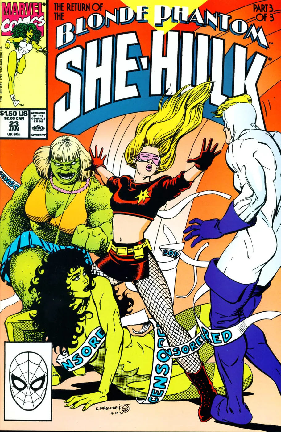 Cover of The Sensational She-Hulk #23