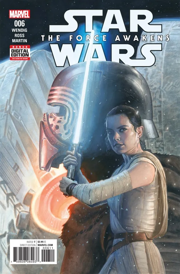 Cover of Star Wars: The Force Awakens Adaptation #6
