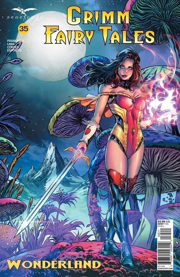 Cover of Grimm Fairy Tales #35