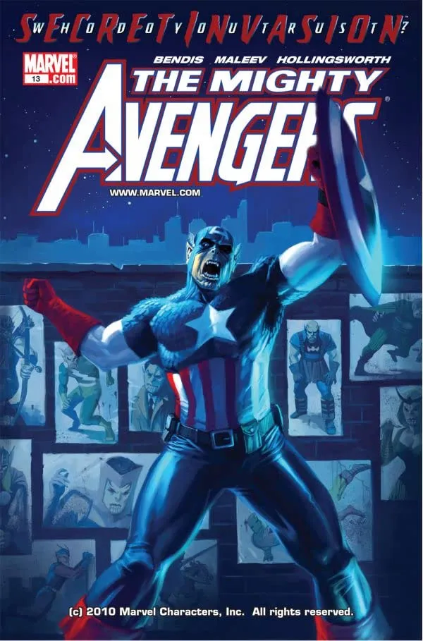 Cover of The Mighty Avengers #13