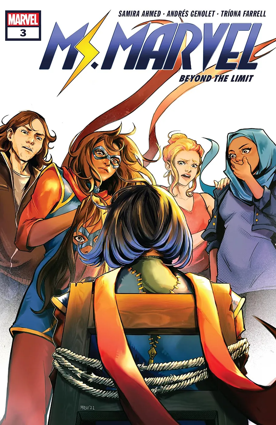 Cover of Ms. Marvel: Beyond the Limit #3
