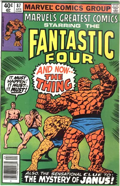 Cover of Marvel's Greatest Comics #87