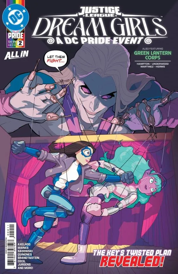 Cover of Justice League: Dream Girls - A DC Pride Event #2