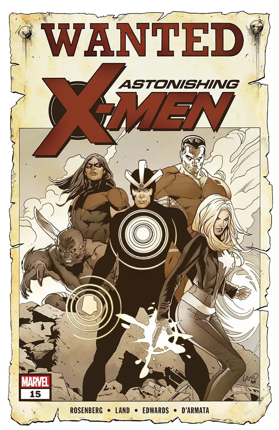 Cover of Astonishing X-Men #15