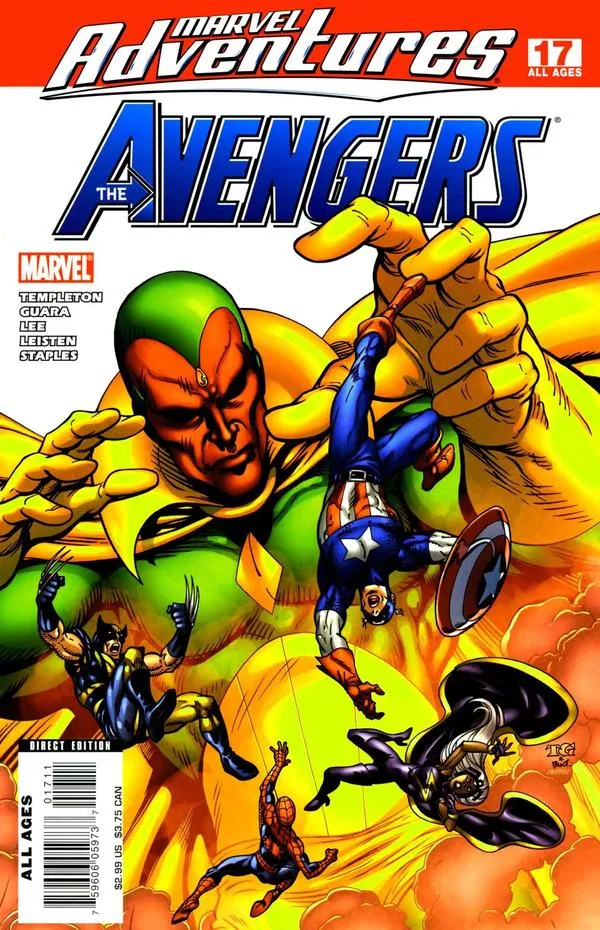 Cover of Marvel Adventures The Avengers #17