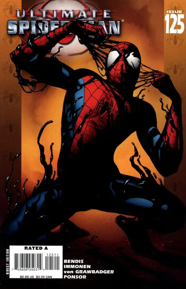 Cover of Ultimate Spider-Man #125