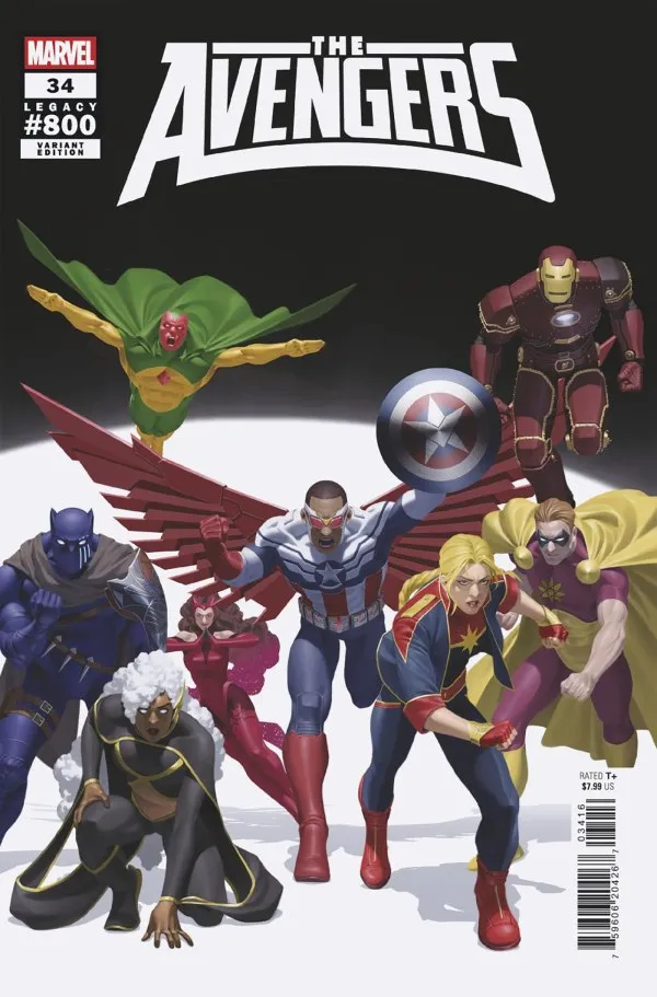 Cover of Avengers #34 (800)