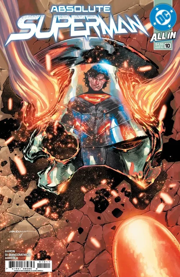 Cover of Absolute Superman #10