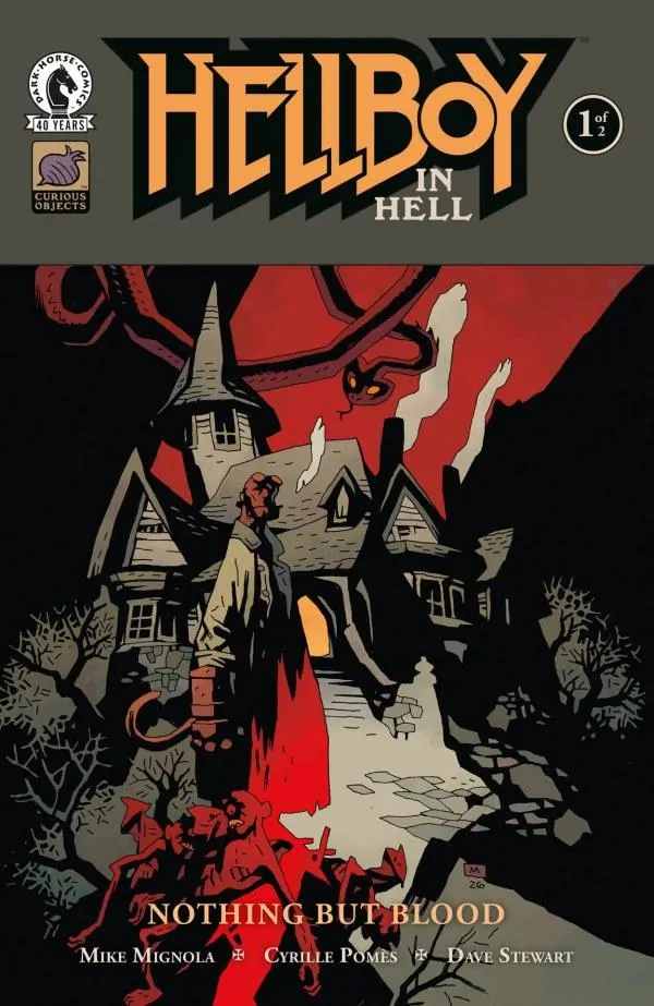 Cover of Hellboy in Hell: Nothing But Blood #1