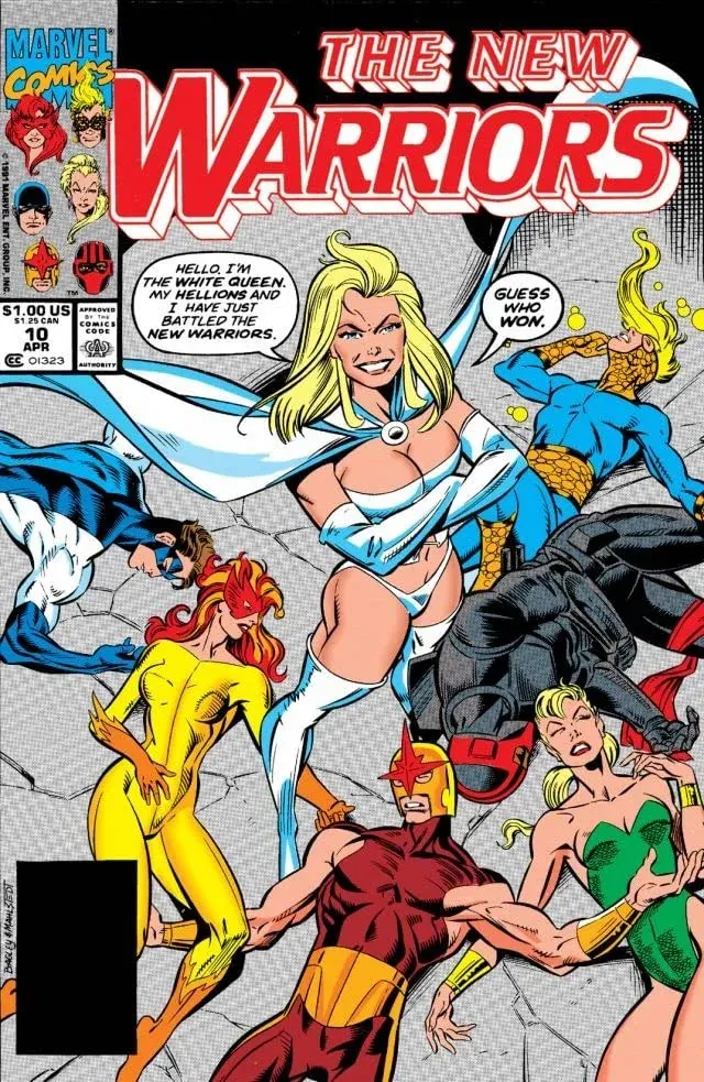 Cover of The New Warriors #10