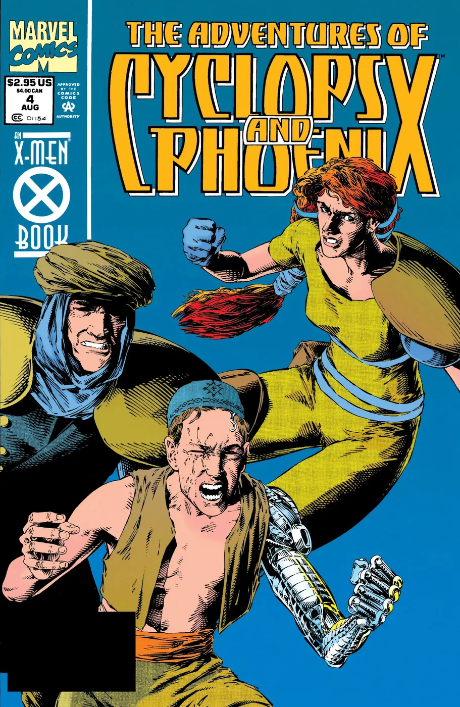 Cover of The Adventures of Cyclops and Phoenix #4
