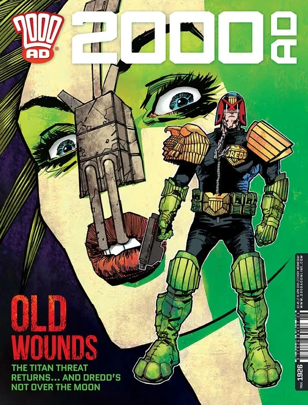 Cover of 2000 AD #1926