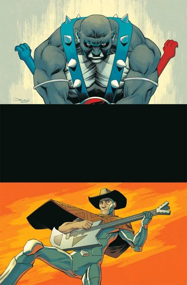 Cover of ThunderCats x SilverHawks #4