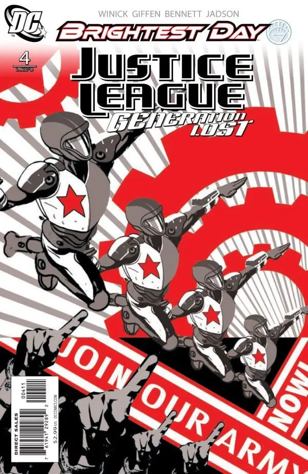 Cover of Justice League: Generation Lost #4
