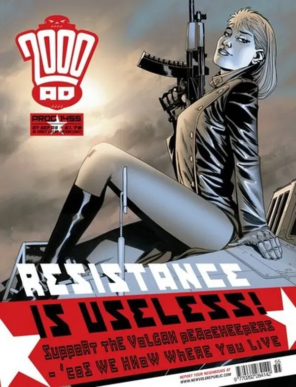 Cover of 2000 AD #1455