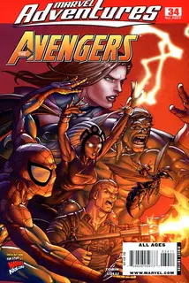 Cover of Marvel Adventures The Avengers #34