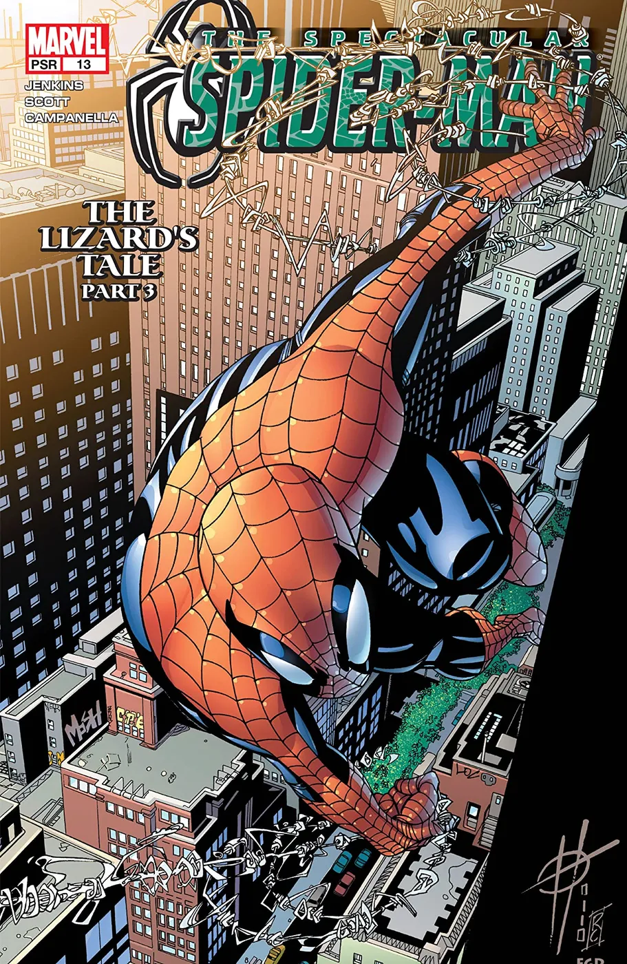 Cover of Spectacular Spider-Man #13