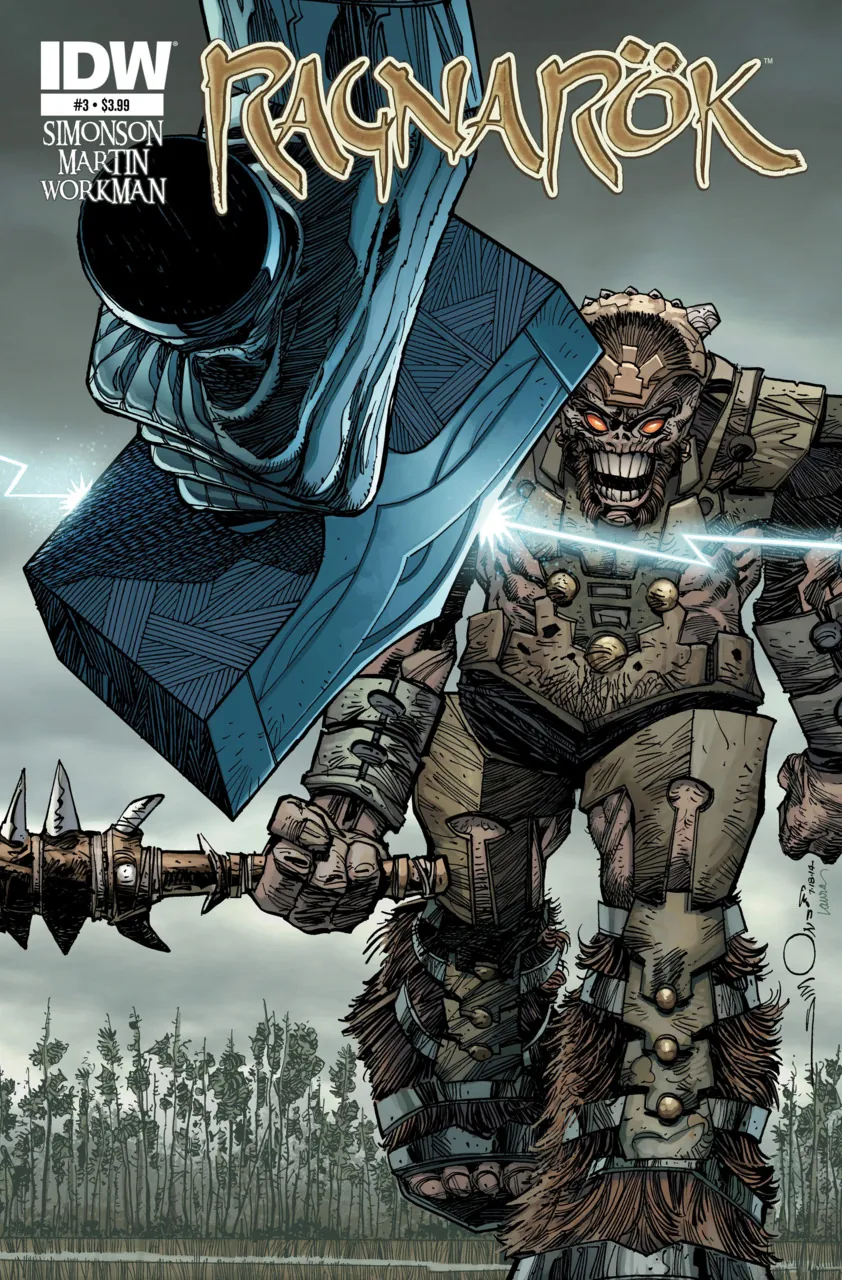Cover of Ragnarök #3