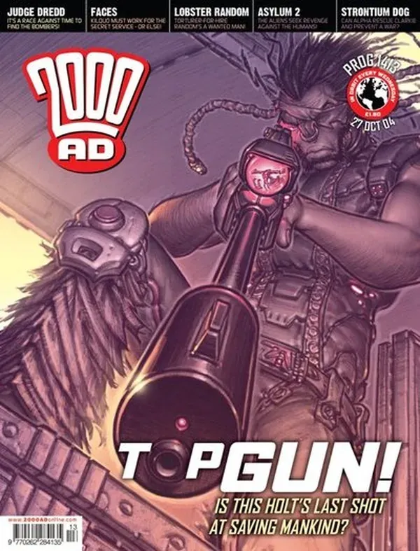 Cover of 2000 AD #1413