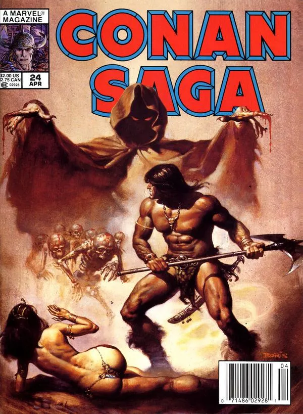 Cover of Conan Saga #24