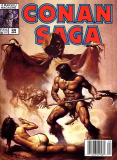 Cover of Conan Saga #24