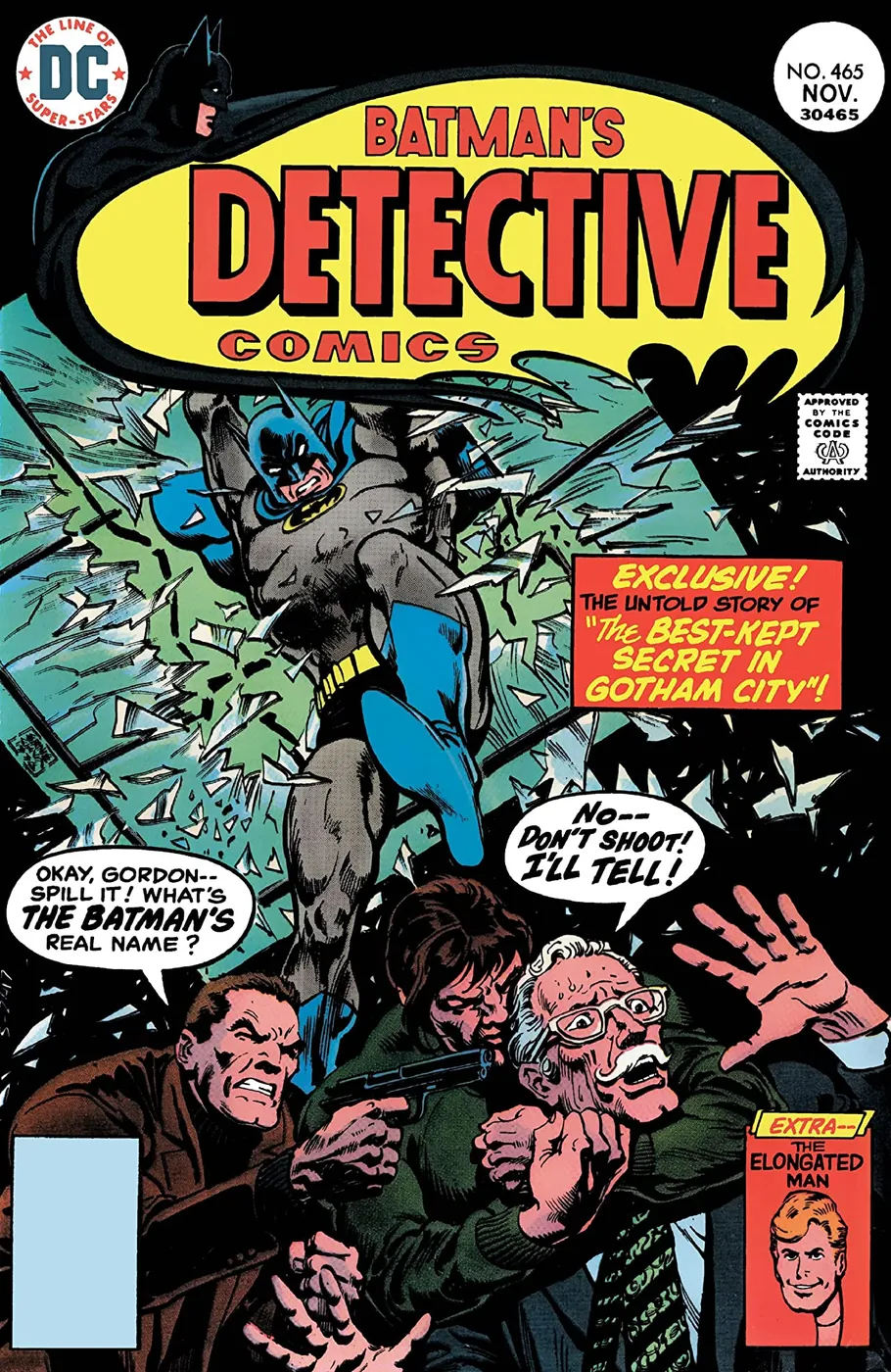 Cover of Detective Comics #465