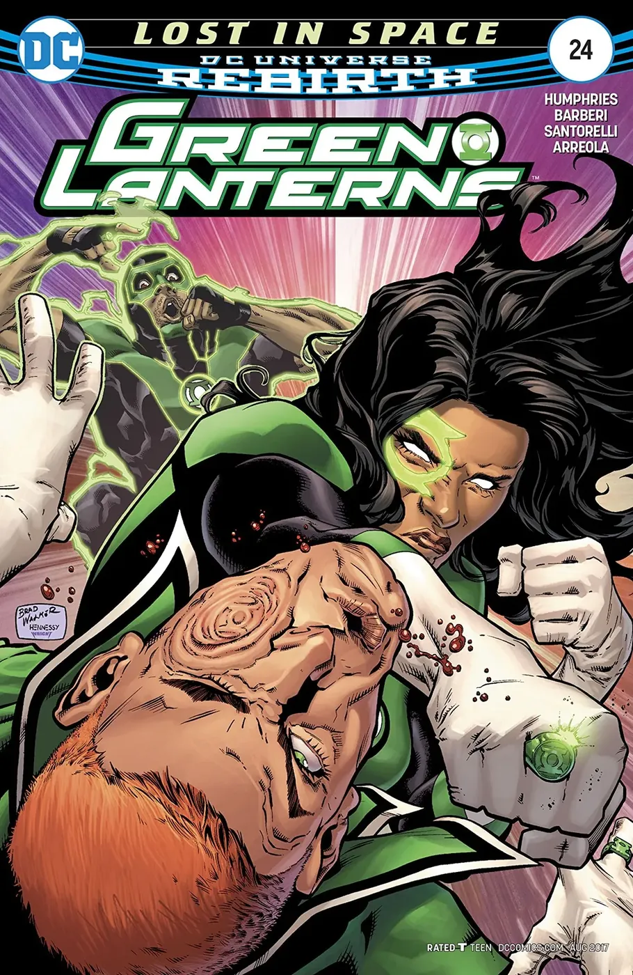 Cover of Green Lanterns #24