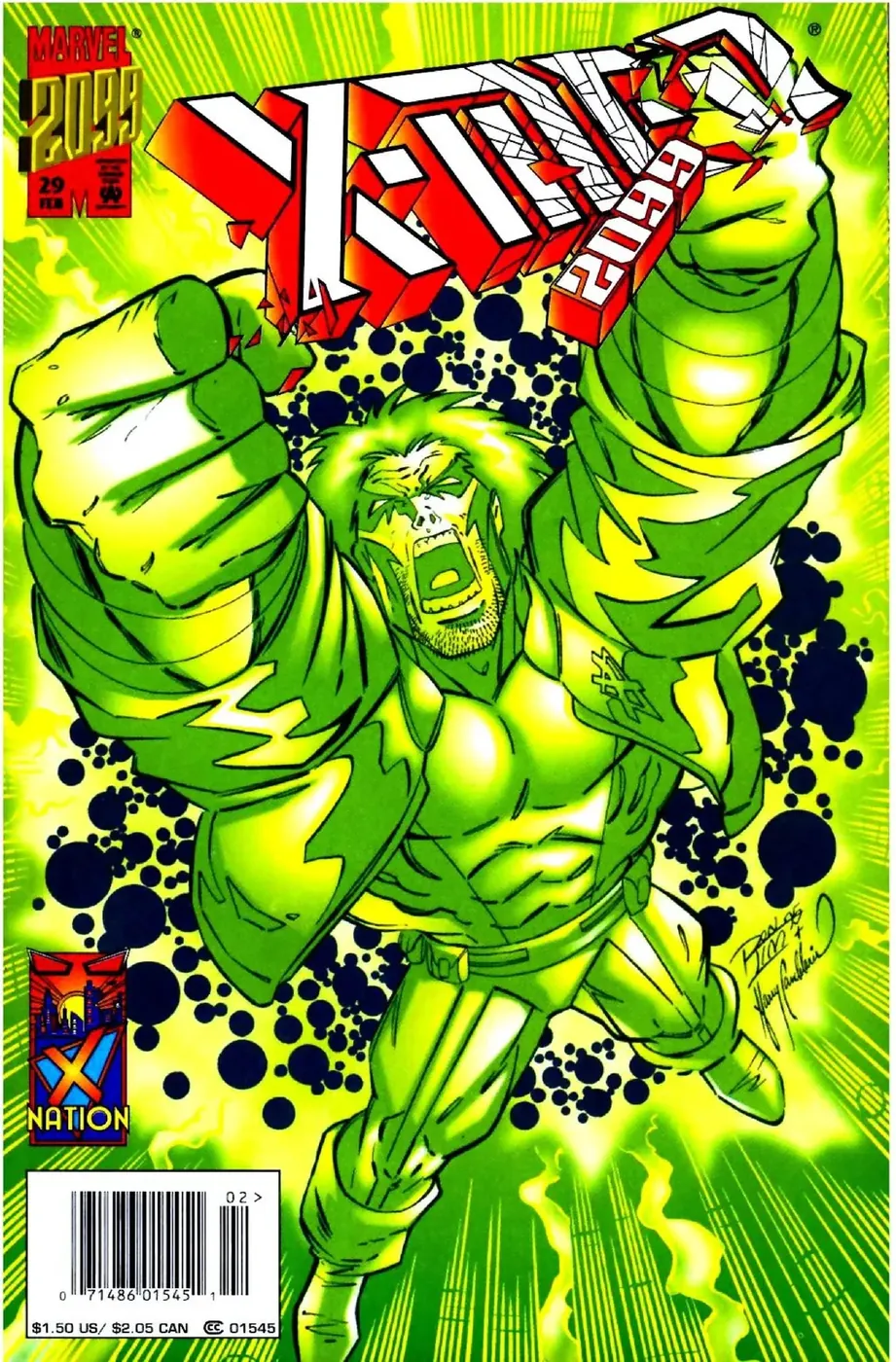 Cover of X-Men 2099 #29