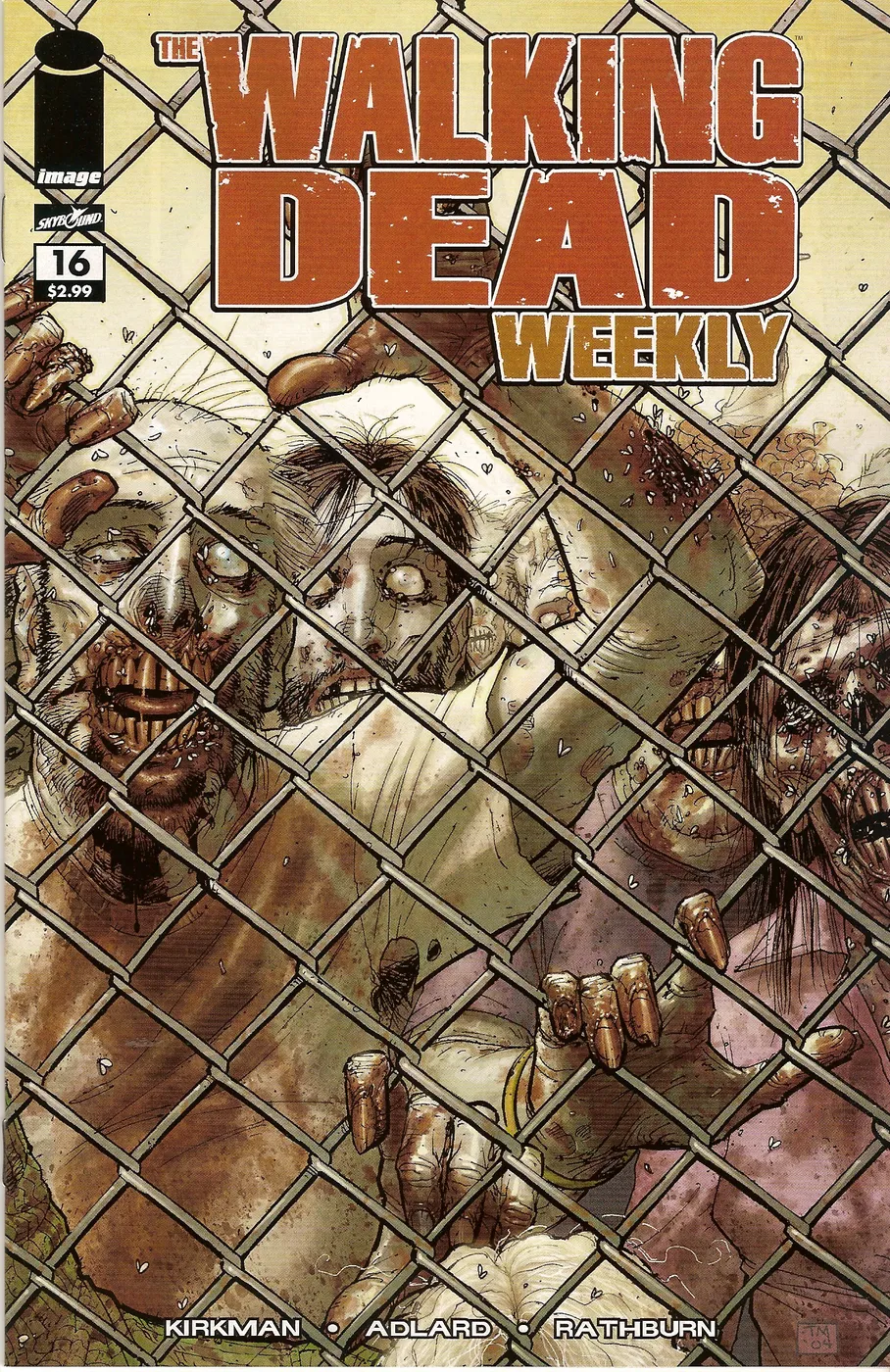 Cover of The Walking Dead Weekly #16