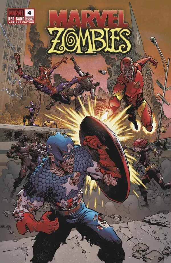 Cover of Marvel Zombies: Red Band #4