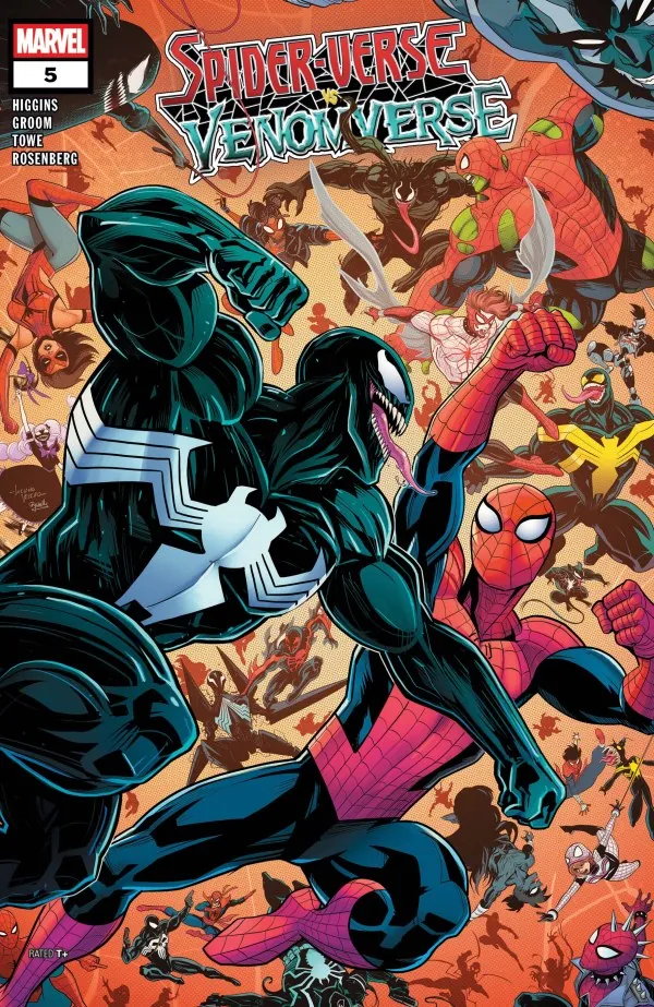 Cover of Spider-Verse vs. Venomverse #5