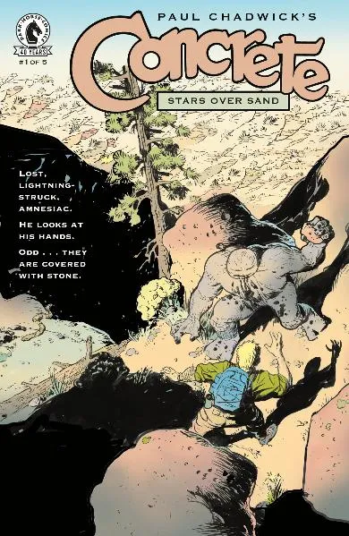 Cover of Concrete: Stars over Sand #1