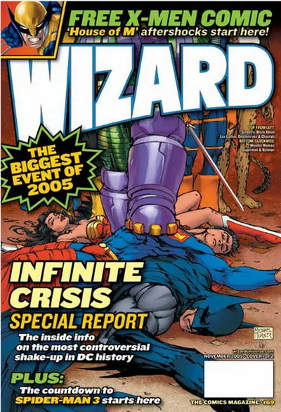 Cover of Wizard: The Comics Magazine #169