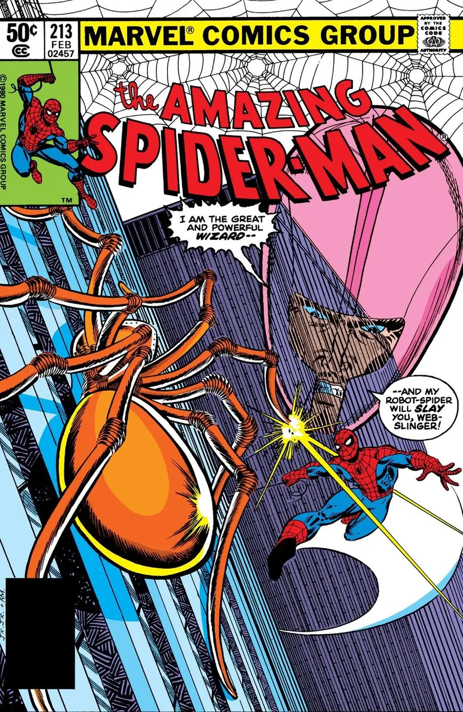 Cover of The Amazing Spider-Man #213