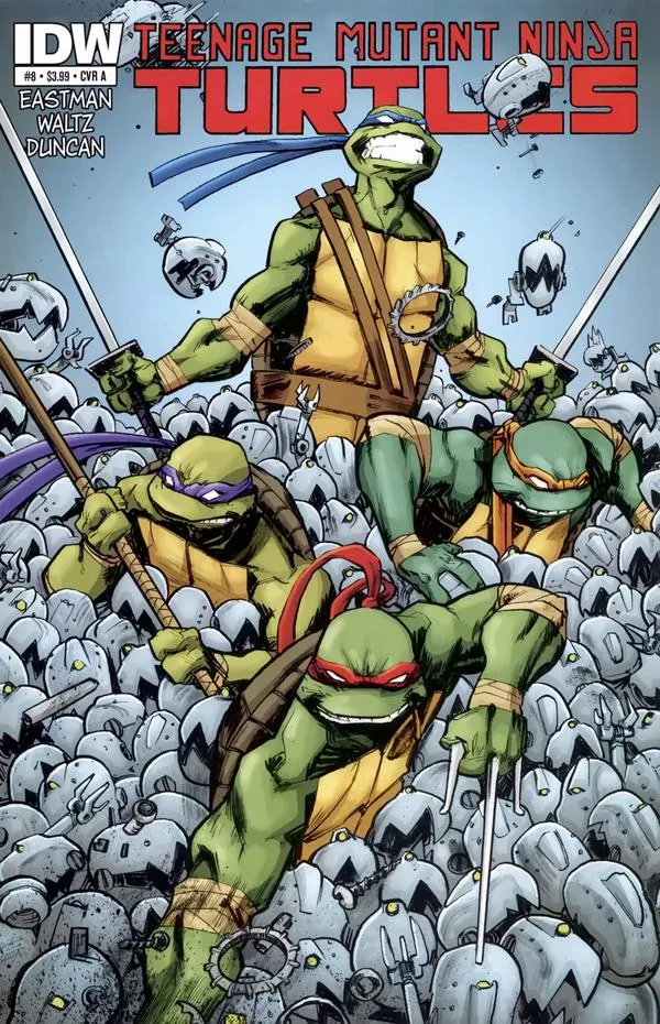 Cover of Teenage Mutant Ninja Turtles #8