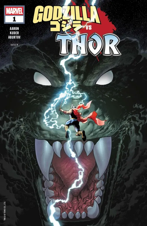 Cover of Godzilla vs. Thor #1