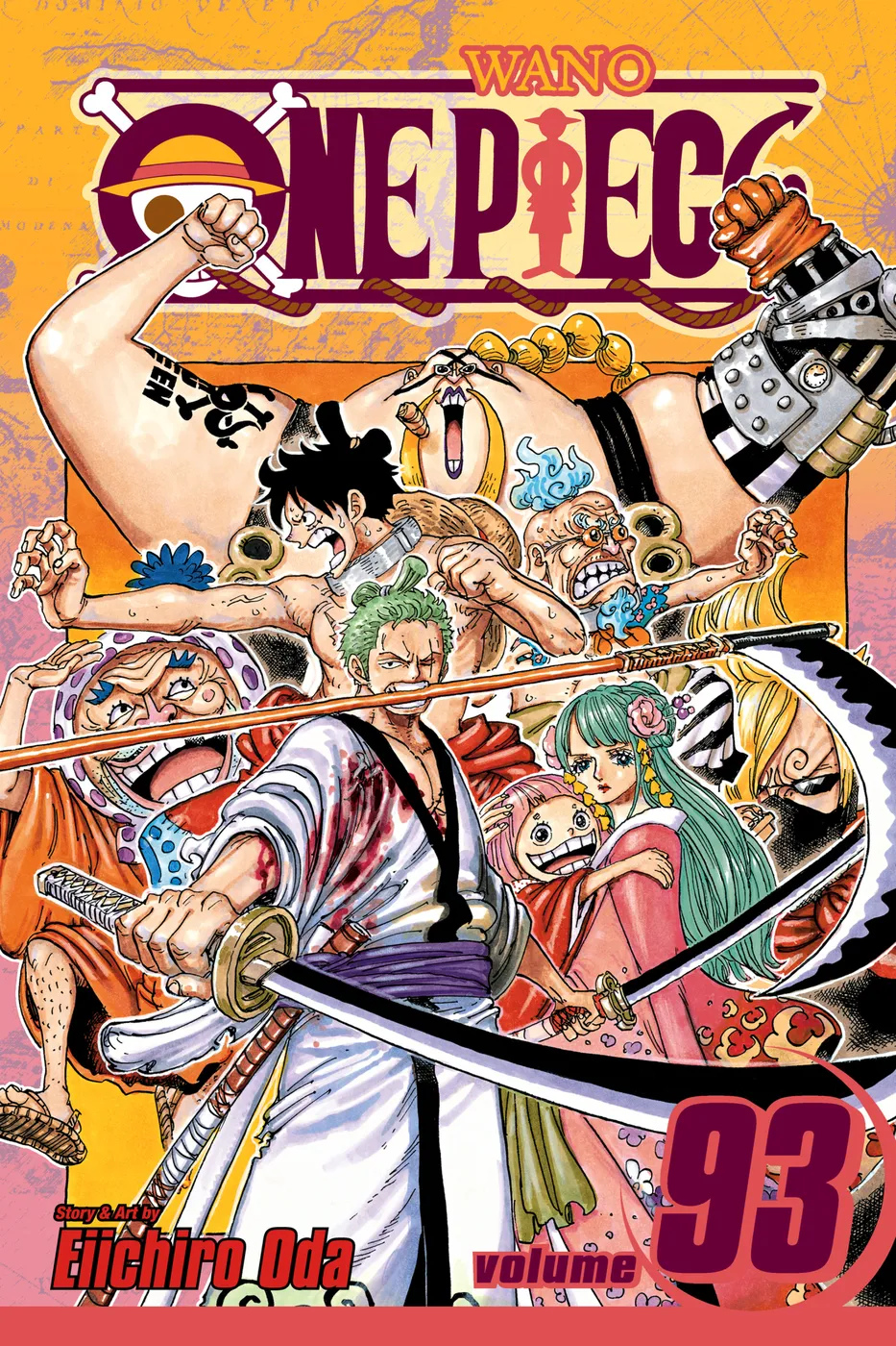Cover of One Piece #93