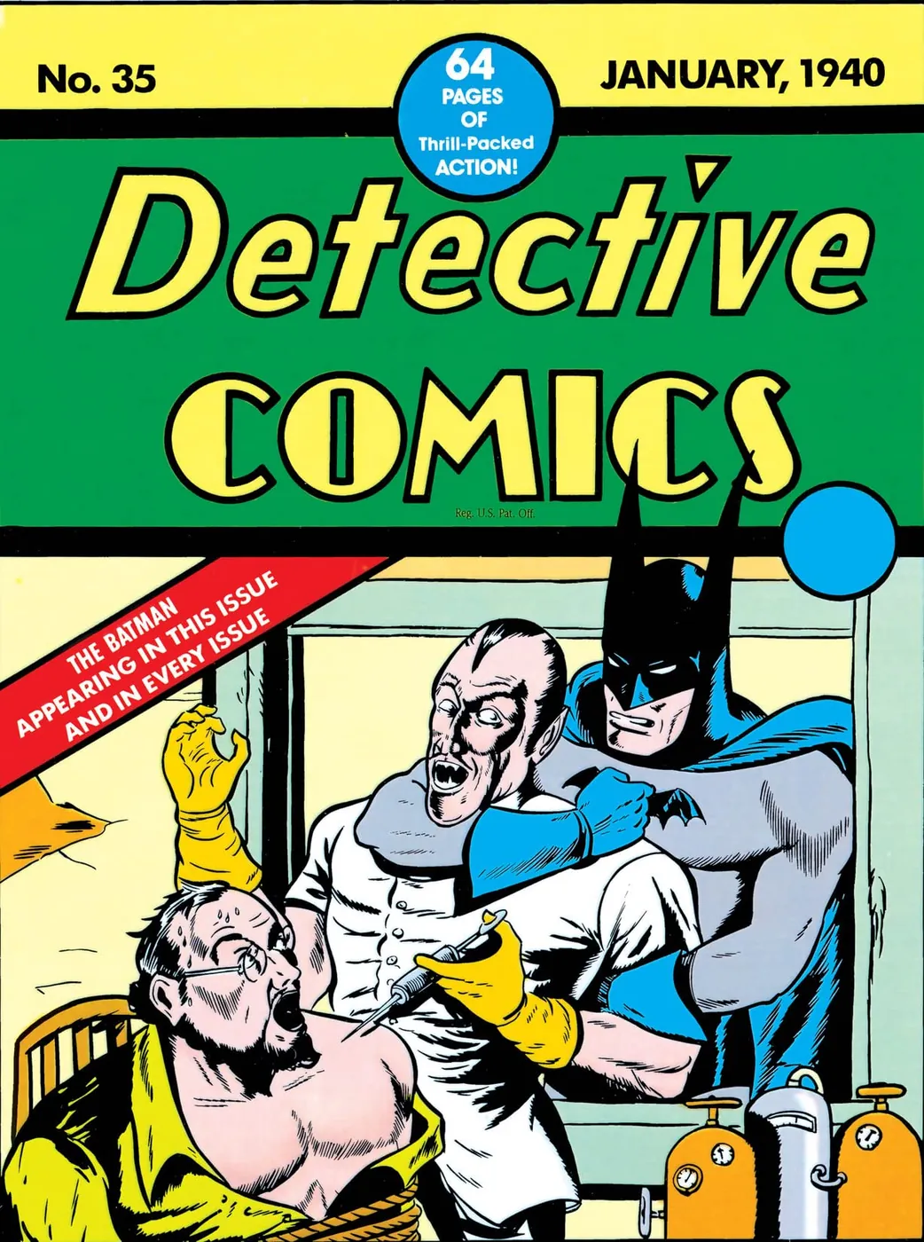 Cover of Detective Comics #35
