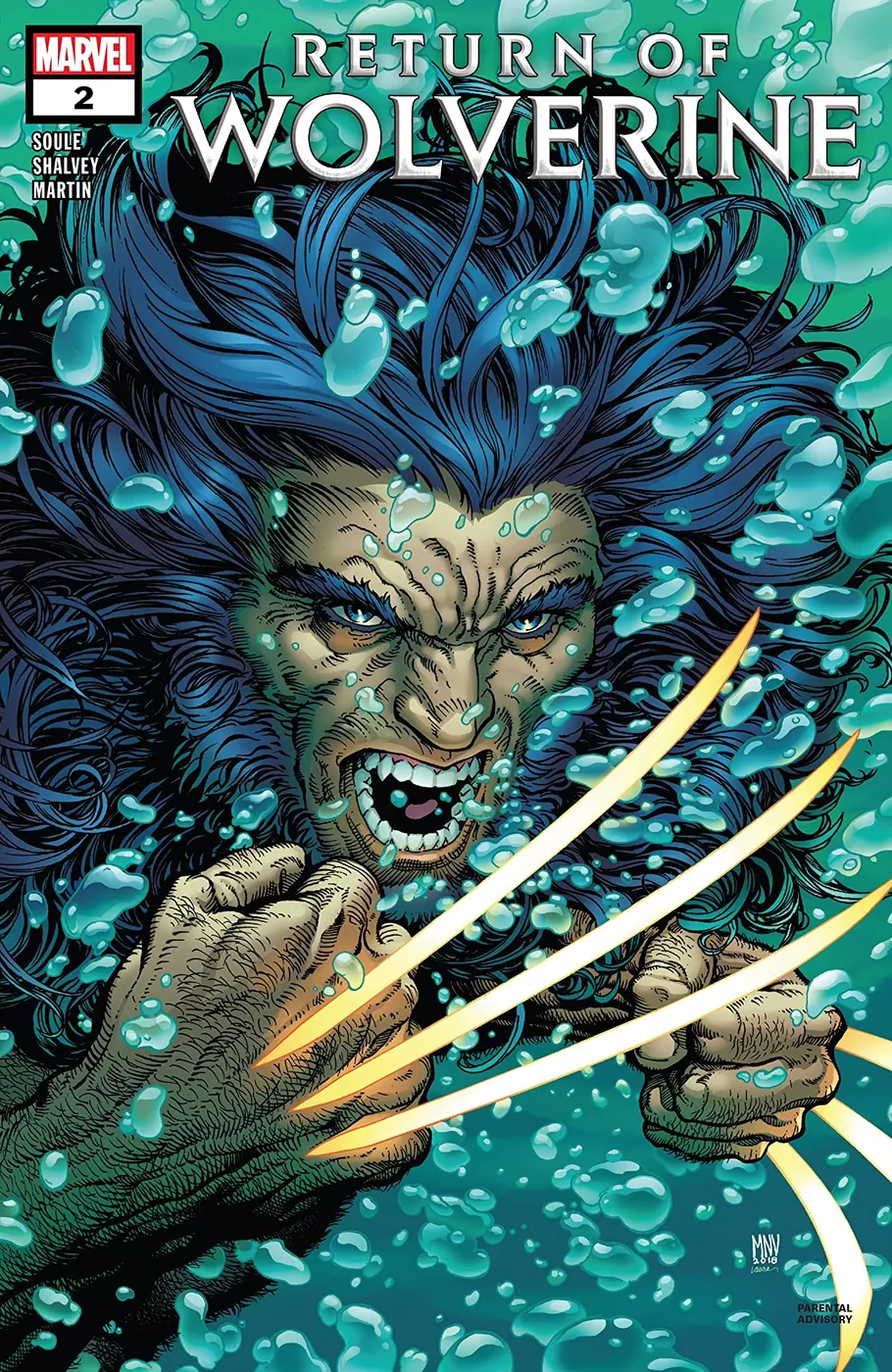 Cover of Return of Wolverine #2