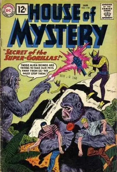 Cover of House of Mystery #118