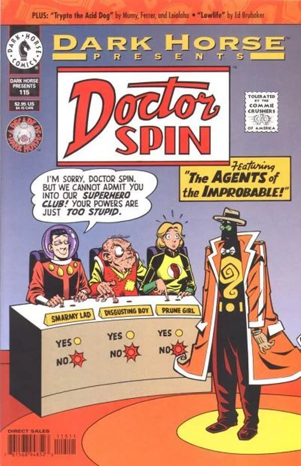 Cover of Dark Horse Presents #115