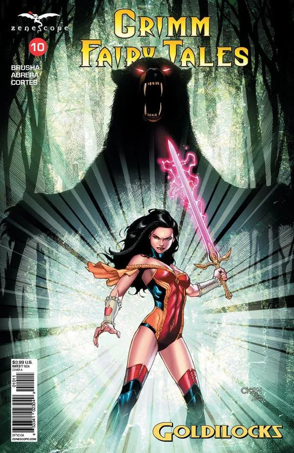 Cover of Grimm Fairy Tales #10
