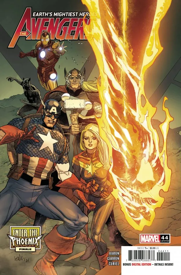 Cover of Avengers #44 (744)