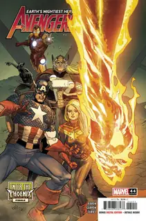 Cover of Avengers #44 (744)