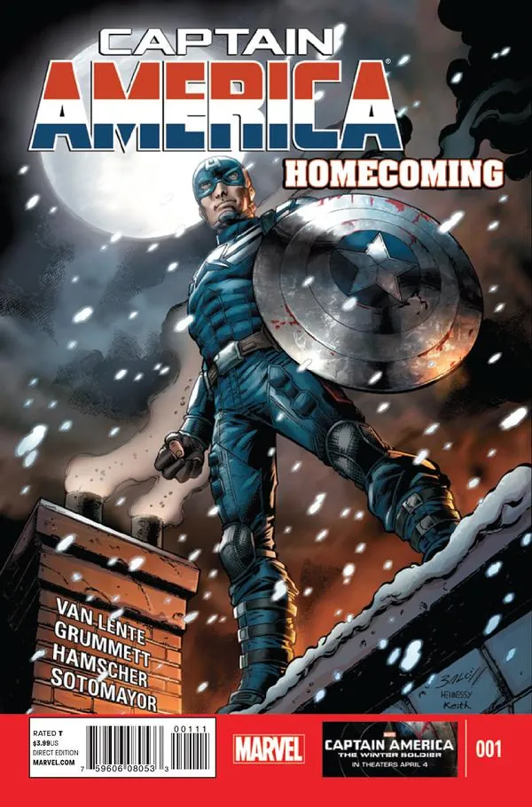 Cover of Captain America: Homecoming #1